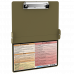 WhiteCoat Clipboard® - Tactical Brown Physical Therapy Edition